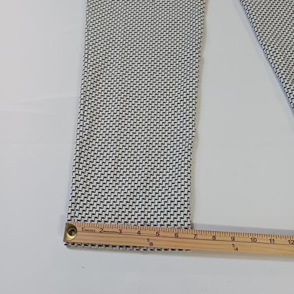 Zac & Rachel Women’s 12 White & Black Closed Pockets Pull-On Stretch Pants 34×29 - Picture 9 of 16